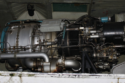 Tupolev Tu-134, HA-LBE, Malév Hungarian Airlines - APU