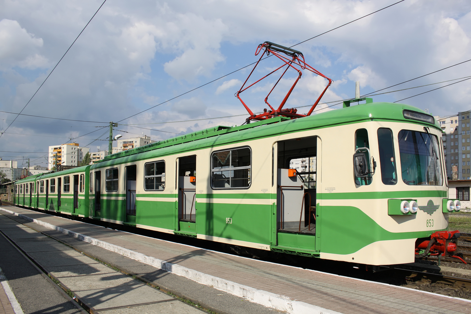 BHÉV MIX/A 853 (Podróże » Budapeszt » Pojazdy » Pociągi i lokomotywy)