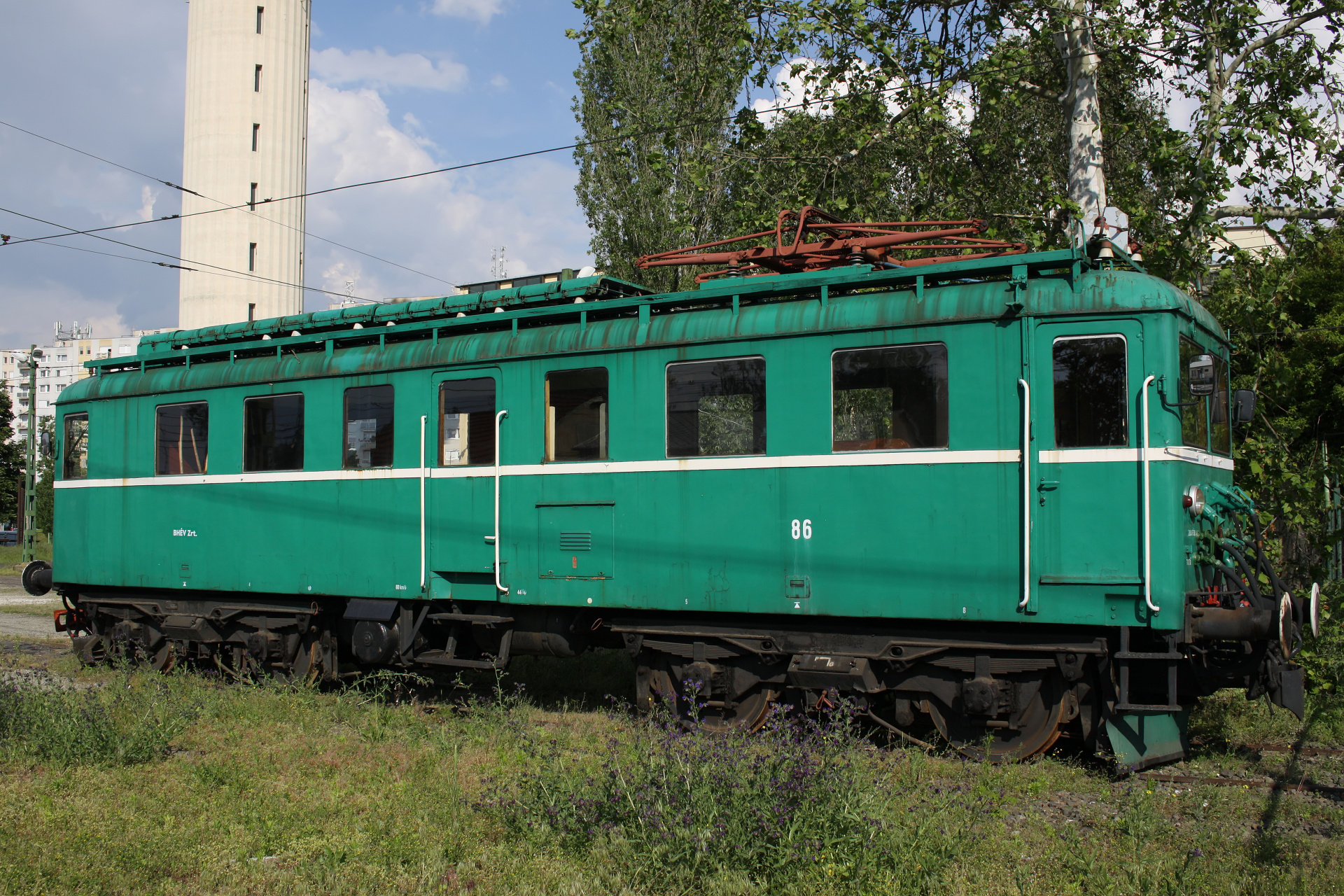 Ganz-MÁVAG LVII 86 (Podróże » Budapeszt » Pojazdy » Pociągi i lokomotywy)