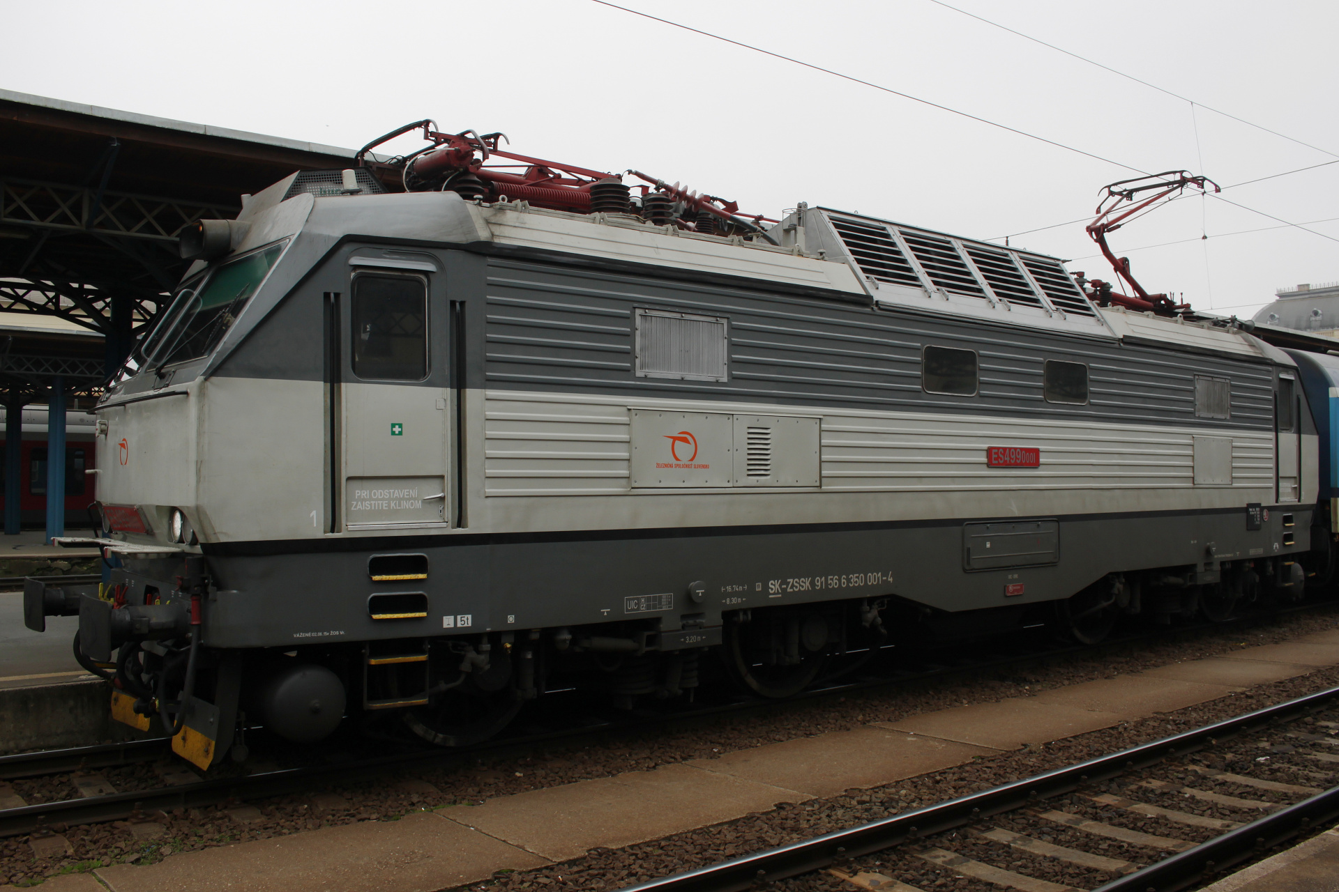 Škoda 55E ES499 0001 (Travels » Budapest » Vehicles » Trains and Locomotives)