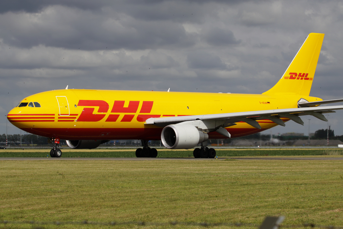 D-AEAN, DHL (Samoloty » Spotting na Schiphol » Airbus A300B4-600F)