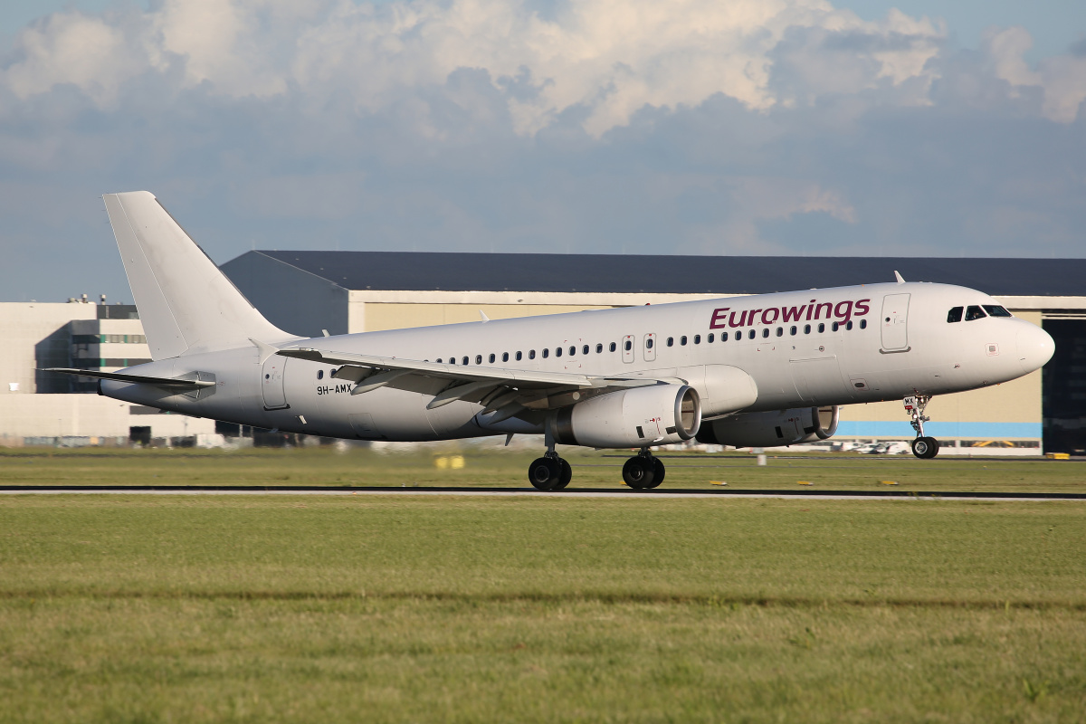 9H-AMX, Eurowings (Avion Express Malta) (Aircraft » Schiphol Spotting » Airbus A320-200)