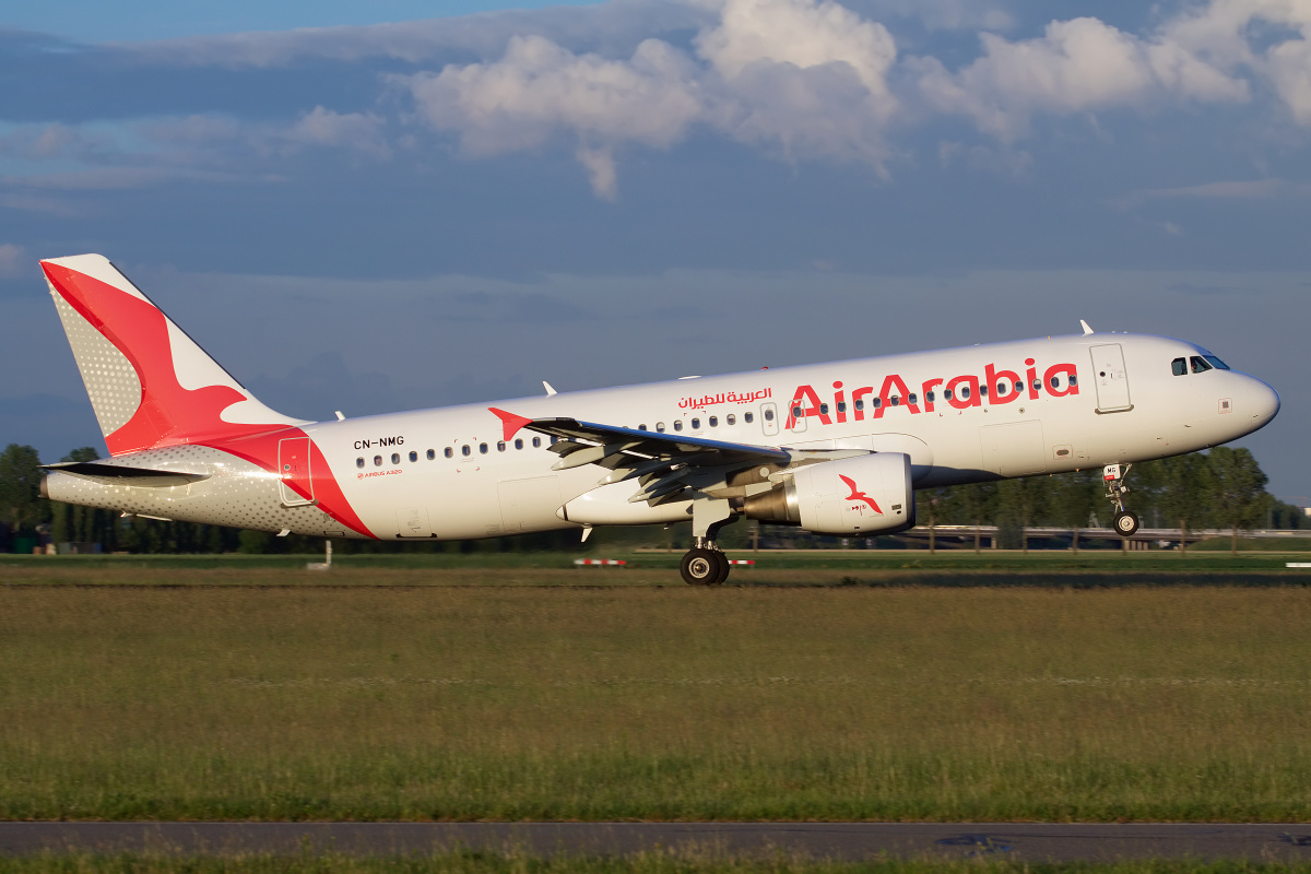 CN-NMG, Air Arabia (Aircraft » Schiphol Spotting » Airbus A320-200)