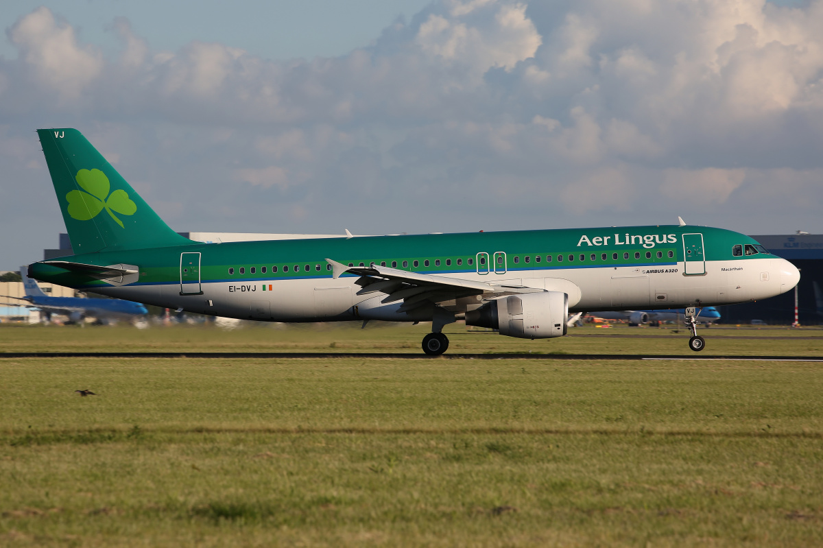 EI-DVJ, Aer Lingus (Samoloty » Spotting na Schiphol » Airbus A320-200)
