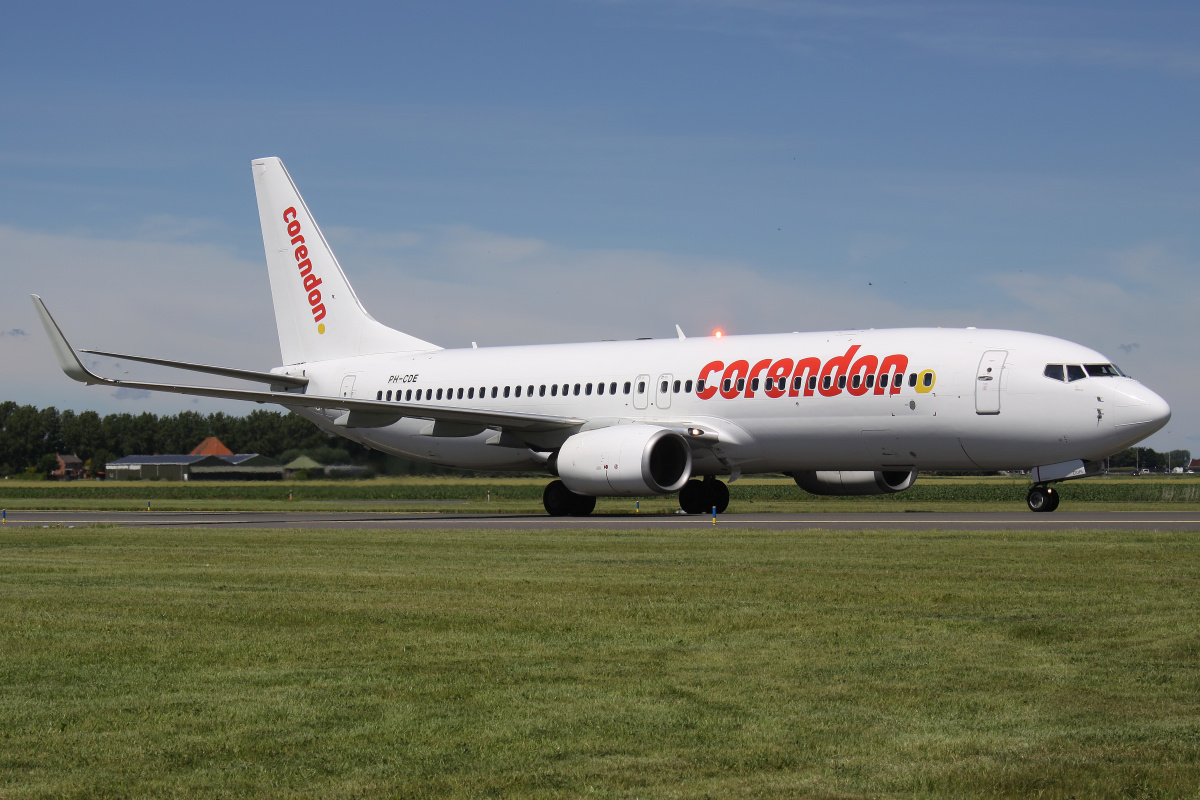 PH-CDE, Corendon Dutch Airlines 2 (Aircraft » Schiphol Spotting » Boeing 737-800)