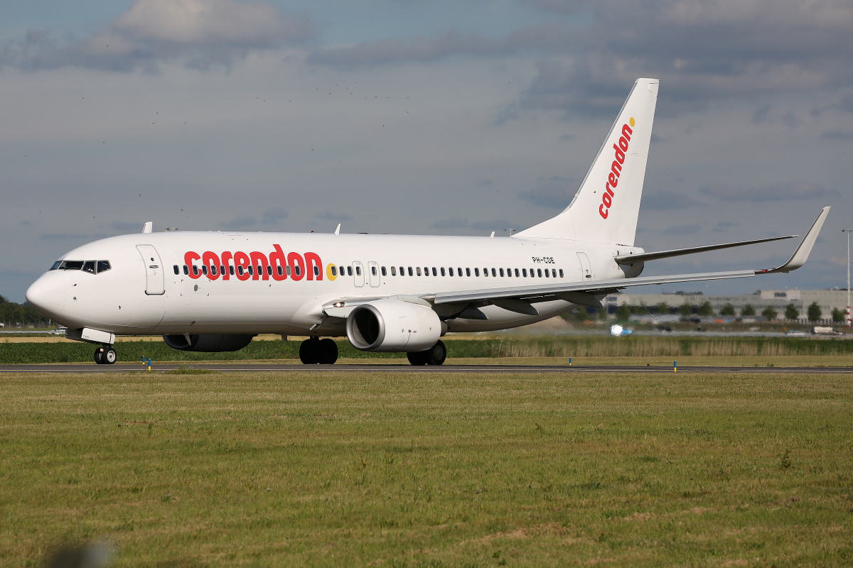 PH-CDE, Corendon Dutch Airlines (Aircraft » Schiphol Spotting » Boeing 737-800)