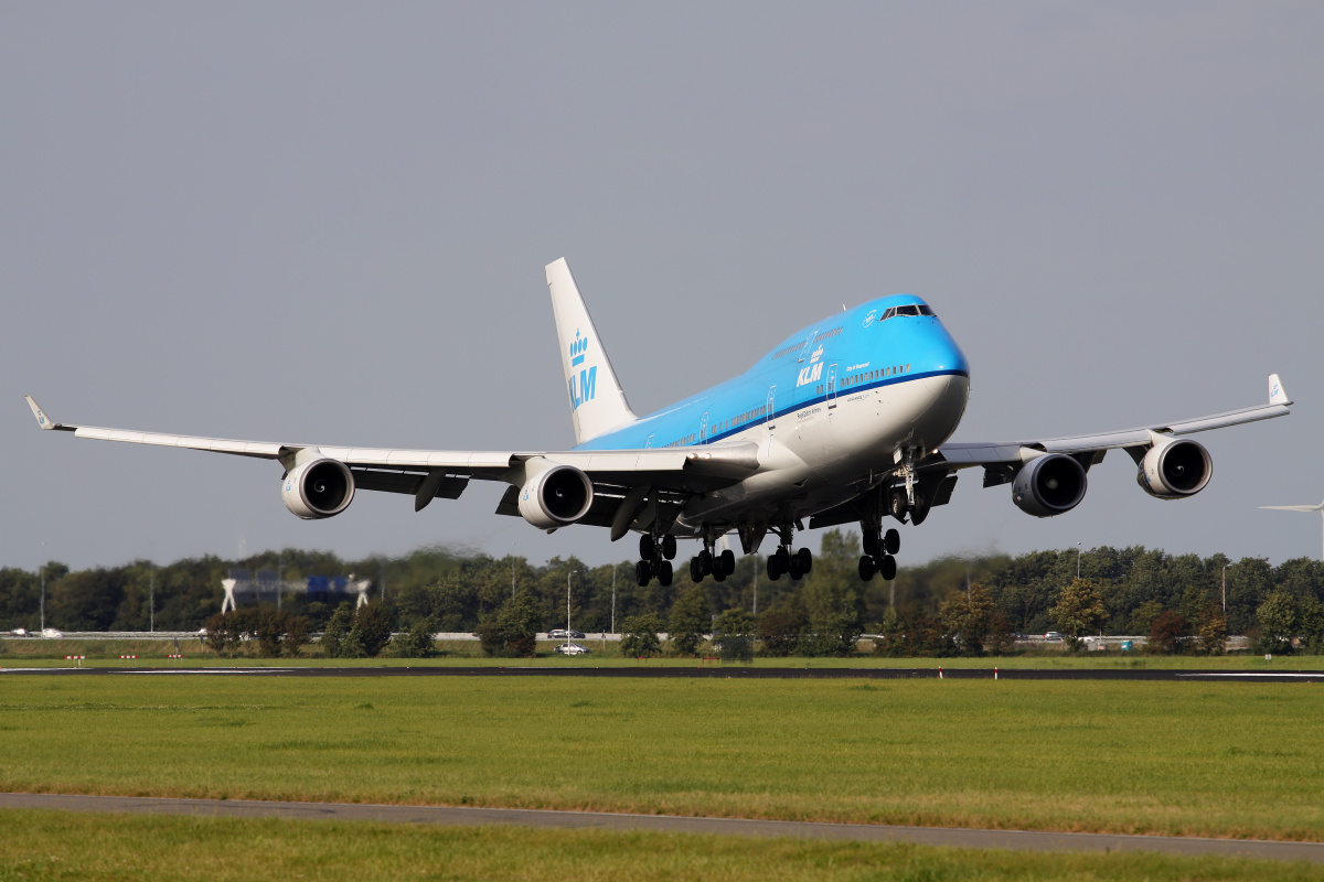 PH-BFG, KLM Royal Dutch Airlines (Samoloty » Spotting na Schiphol » Boeing 747-400)