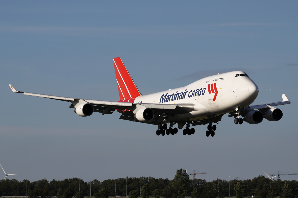 BCF, PH-MPS, Martinair Cargo (Samoloty » Spotting na Schiphol » Boeing 747-400F)