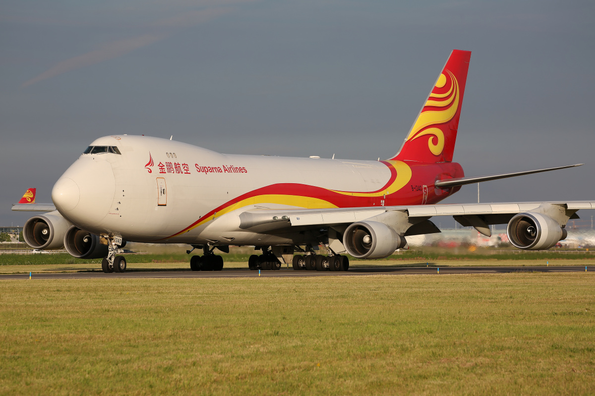 B-1340, Suparna Airlines (Samoloty » Spotting na Schiphol » Boeing 747-400F)