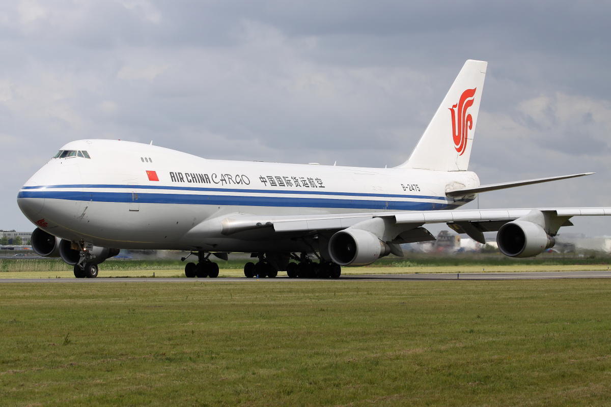 B-2475, Air China Cargo (Aircraft » Schiphol Spotting » Boeing 747-400F)