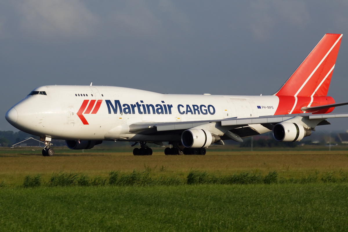 BCF, PH-MPS, Martinair Cargo (Samoloty » Spotting na Schiphol » Boeing 747-400F)