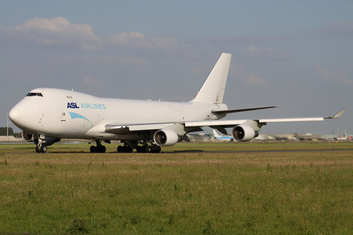 OE-IFB, ASL Airlines Belgium (Samoloty » Spotting na Schiphol » Boeing 747-400F)