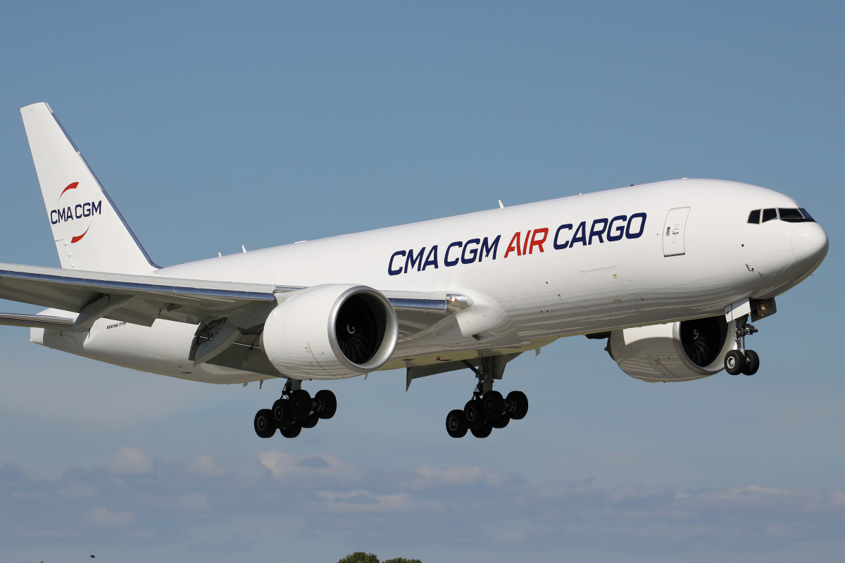 F-HMRF, CMA CGM (Aircraft » Schiphol Spotting » Boeing 777F)