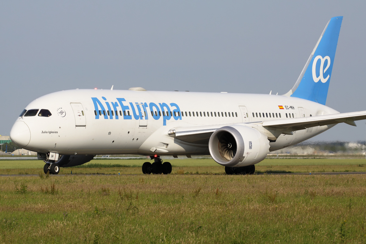 EC-MIH, Air Europa (Samoloty » Spotting na Schiphol » Boeing 787-8 Dreamliner)