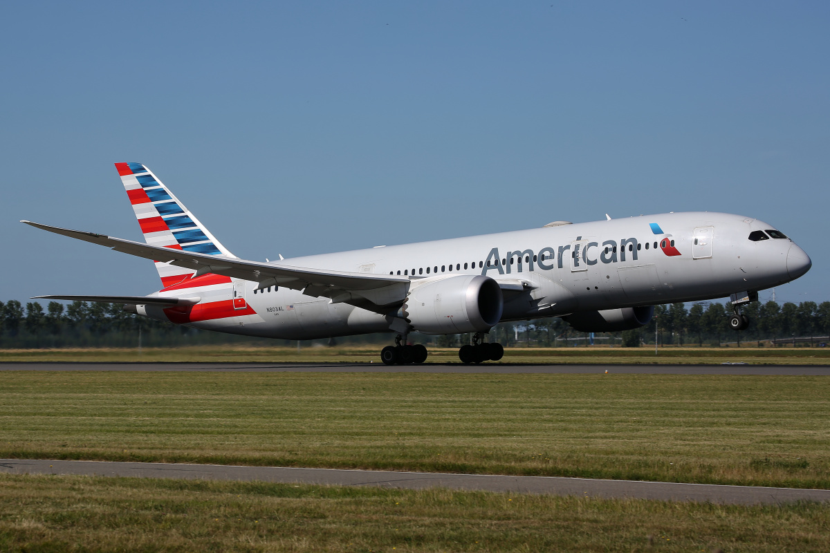 N803AL, American Airlines (Aircraft » Schiphol Spotting » Boeing 787-8 Dreamliner)