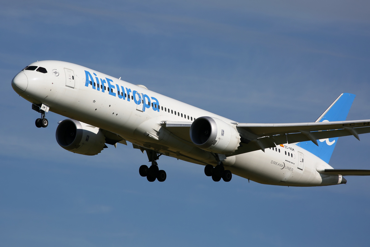 EC-NGM, Air Europa (Samoloty » Spotting na Schiphol » Boeing 787-9 Dreamliner)