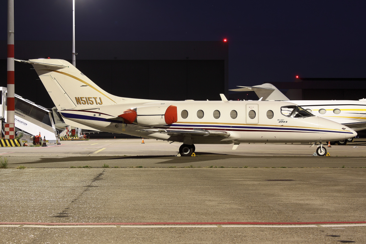 Beechcraft Beechjet 400A, N515TJ, Blackburn International (Aircraft » Schiphol Spotting » various)