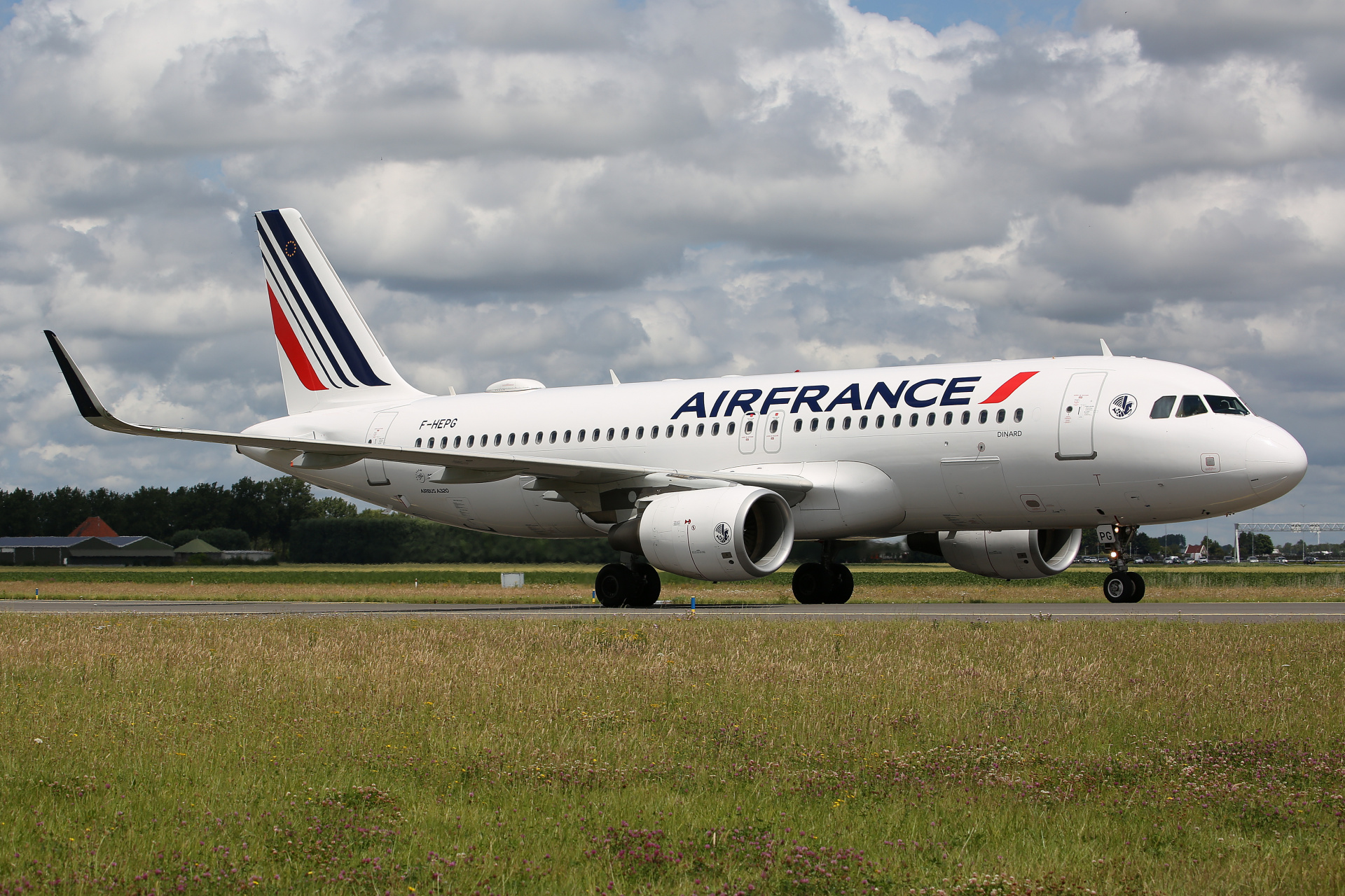 F-HEPG, Air France (Samoloty » Spotting na Schiphol » Airbus A320-200)