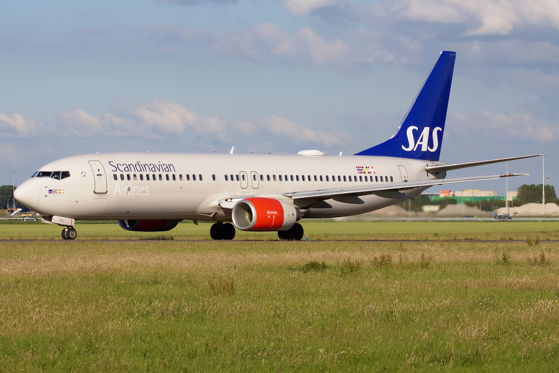 LN-RCZ, SAS Scandinavian Airlines (Aircraft » Schiphol Spotting » Boeing 737-800)