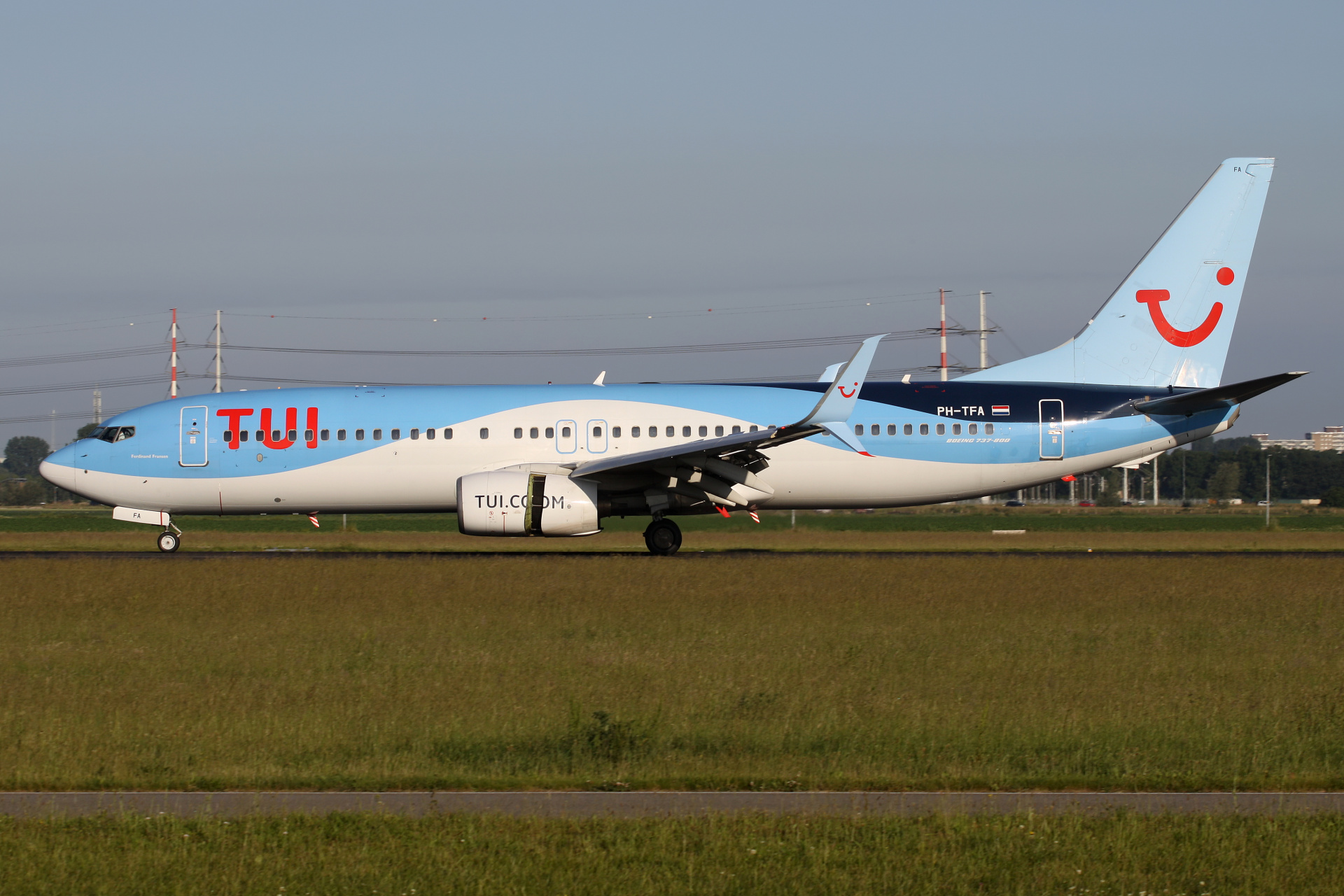 PH-TFA, TUI fly Netherlands (Aircraft » Schiphol Spotting » Boeing 737-800)