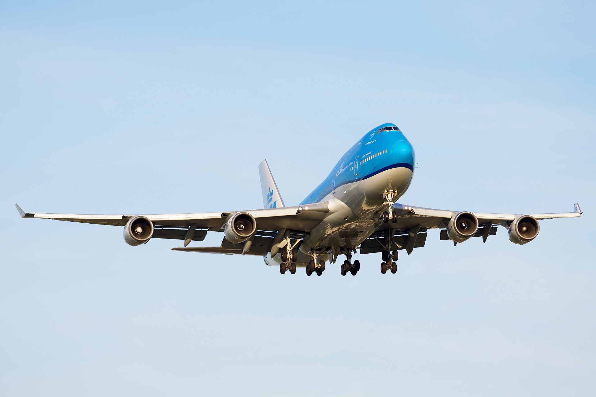 400M, PH-BFV, KLM Royal Dutch Airlines (Samoloty » Spotting na Schiphol » Boeing 747-400)