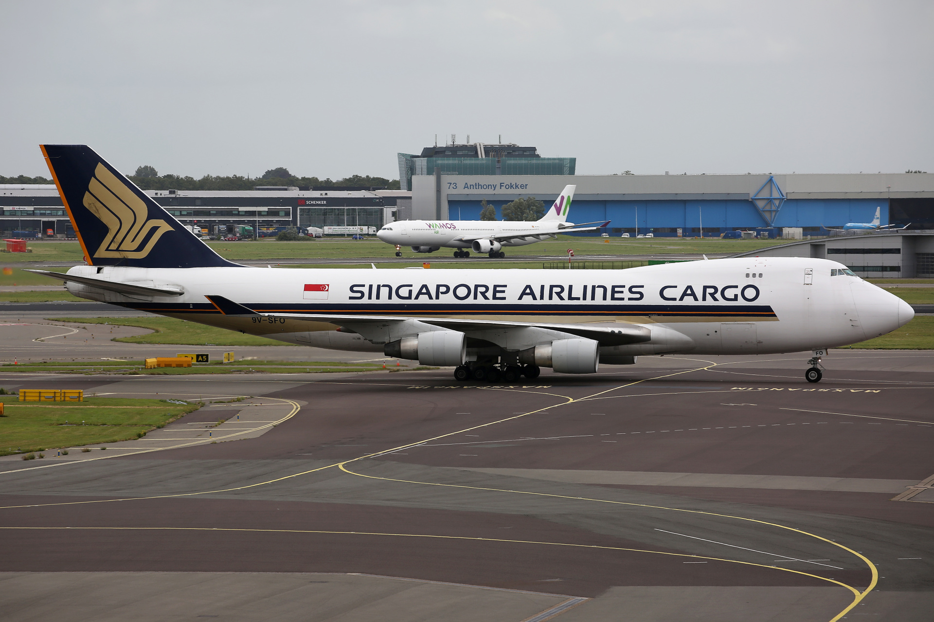 9V-SFO, Singapore Cargo (Aircraft » Schiphol Spotting » Boeing 747-400F)