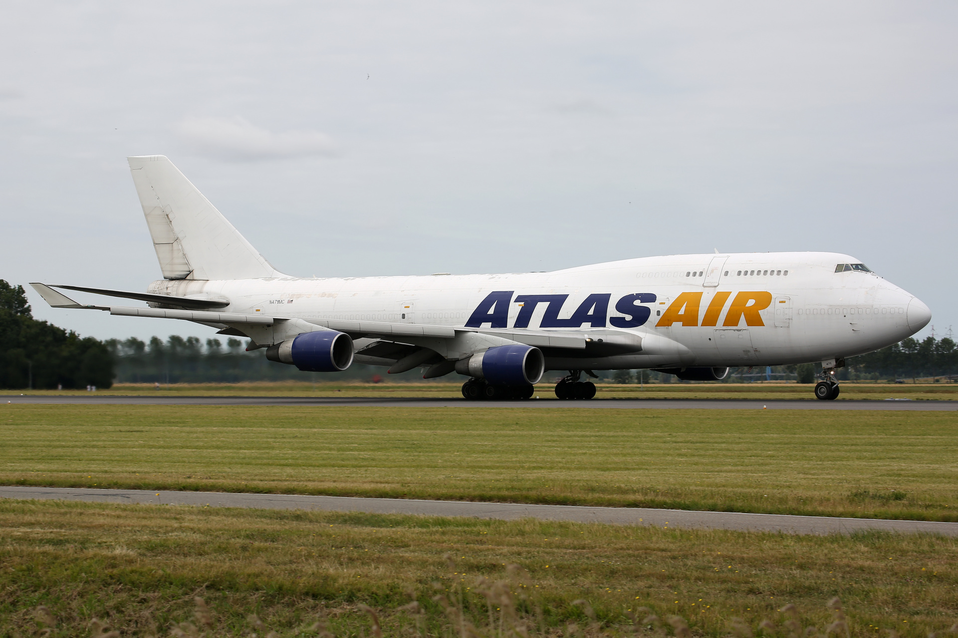BCF, N471MC, Atlas Air (Aircraft » Schiphol Spotting » Boeing 747-400F)