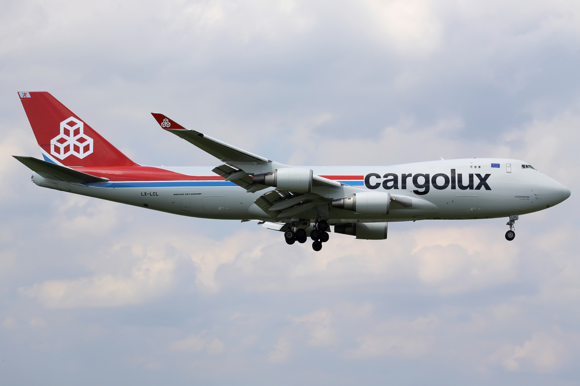 LX-LCL, Cargolux Airlines (Samoloty » Spotting na Schiphol » Boeing 747-400F)