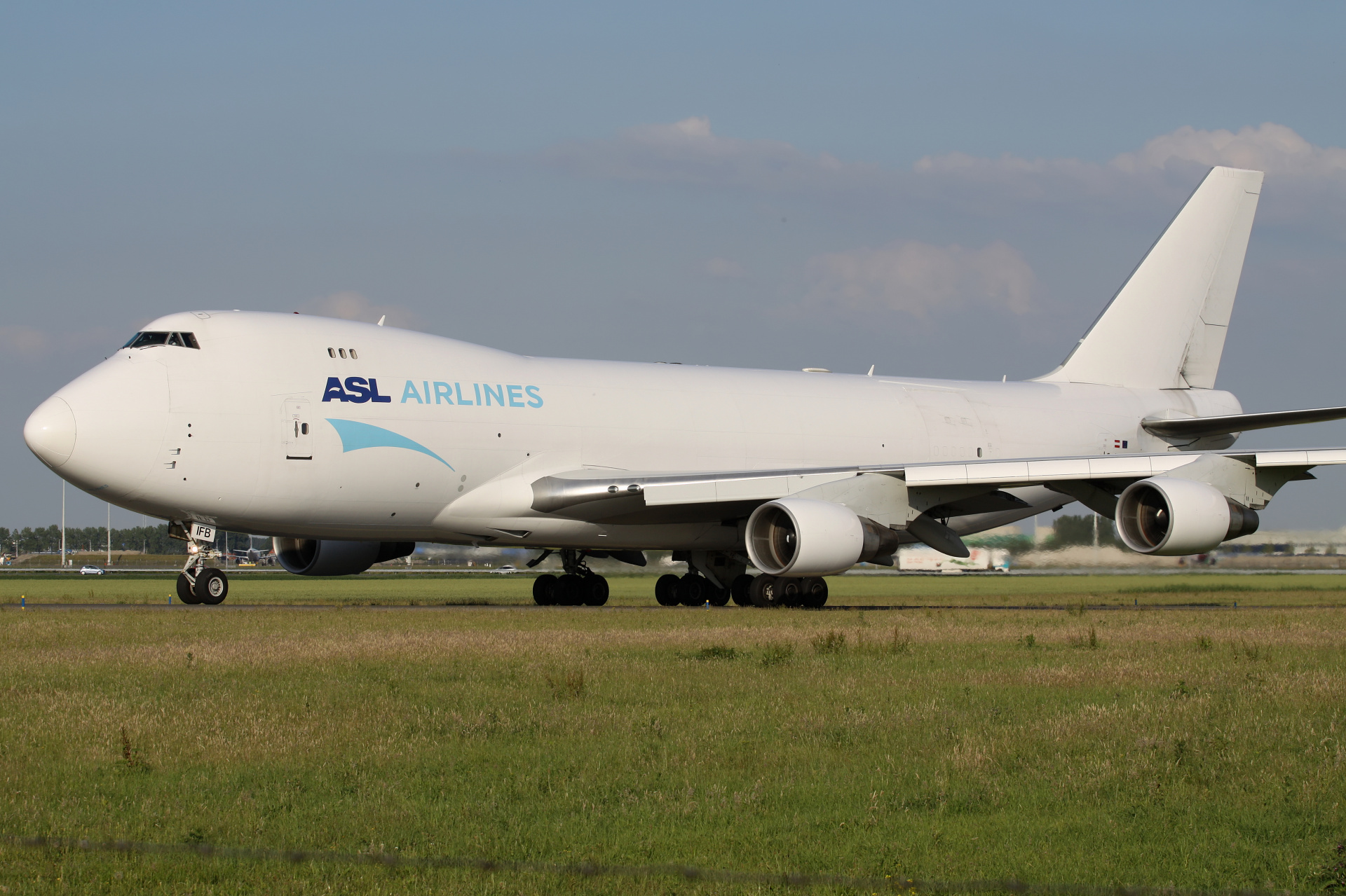 OE-IFB, ASL Airlines Belgium (Samoloty » Spotting na Schiphol » Boeing 747-400F)