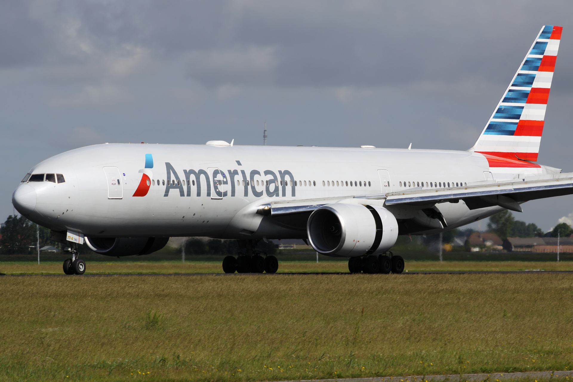 N776AN, American Airlines (Samoloty » Spotting na Schiphol » Boeing 777-200/-ER)