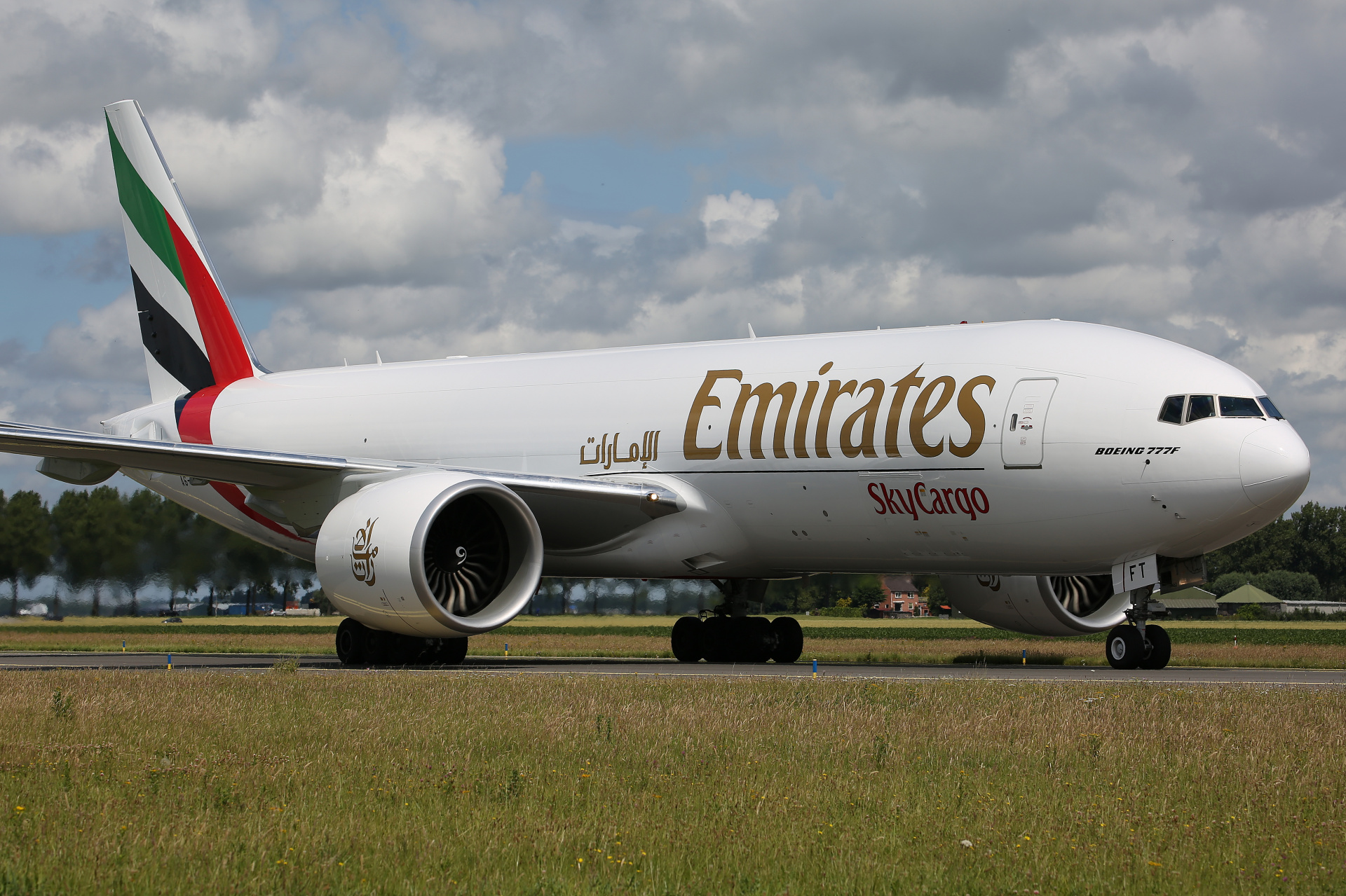 A6-EFT, Emirates SkyCargo (Aircraft » Schiphol Spotting » Boeing 777F)