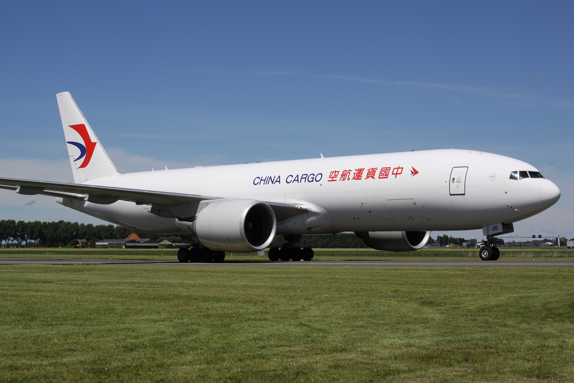 B-220E, China Cargo Airlines (Samoloty » Spotting na Schiphol » Boeing 777F)
