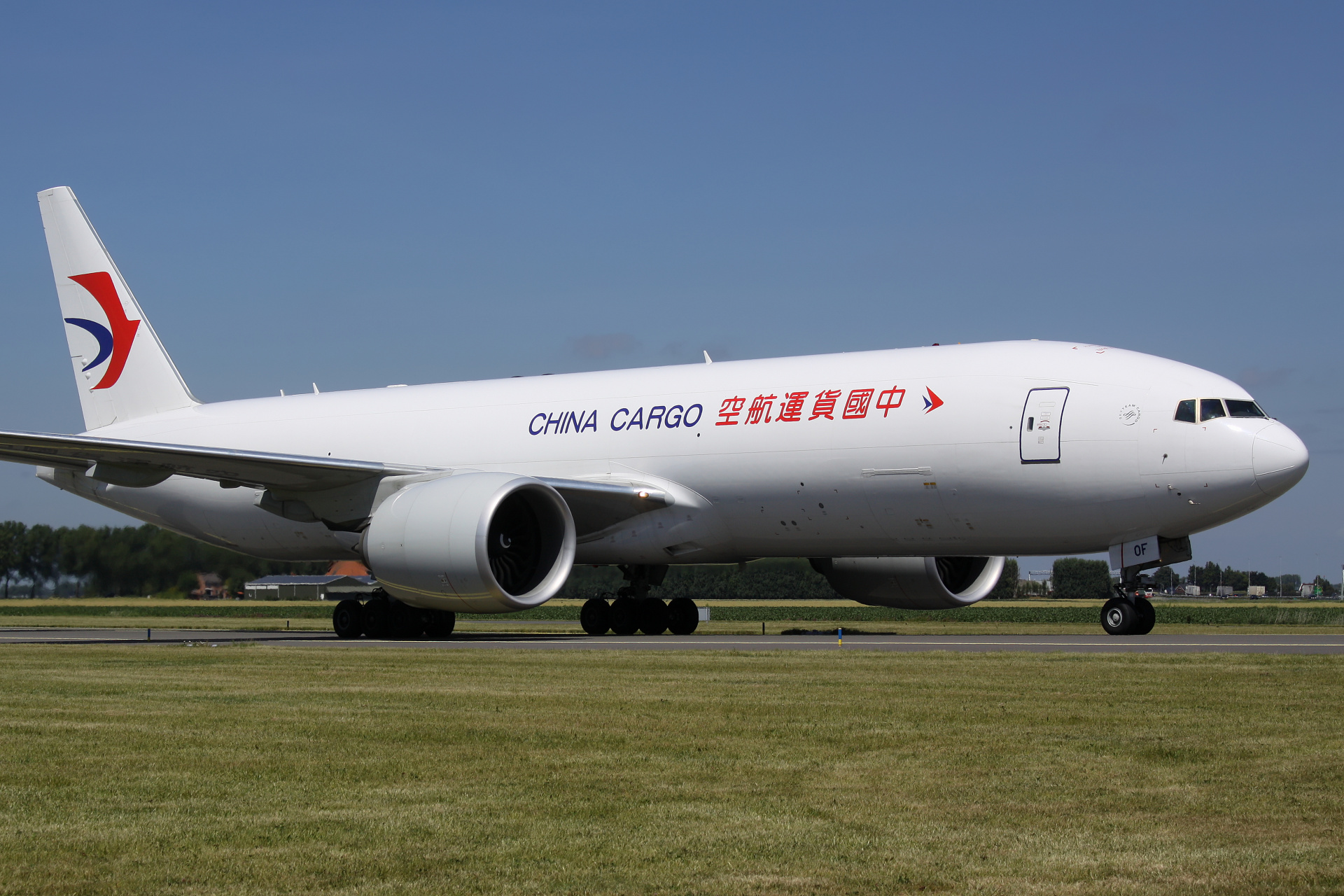 B-220F, China Cargo Airlines (Samoloty » Spotting na Schiphol » Boeing 777F)