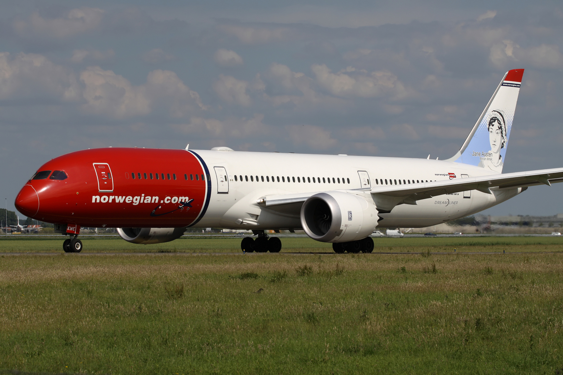 G-CKWE, Norwegian Air UK (Samoloty » Spotting na Schiphol » Boeing 787-9 Dreamliner)