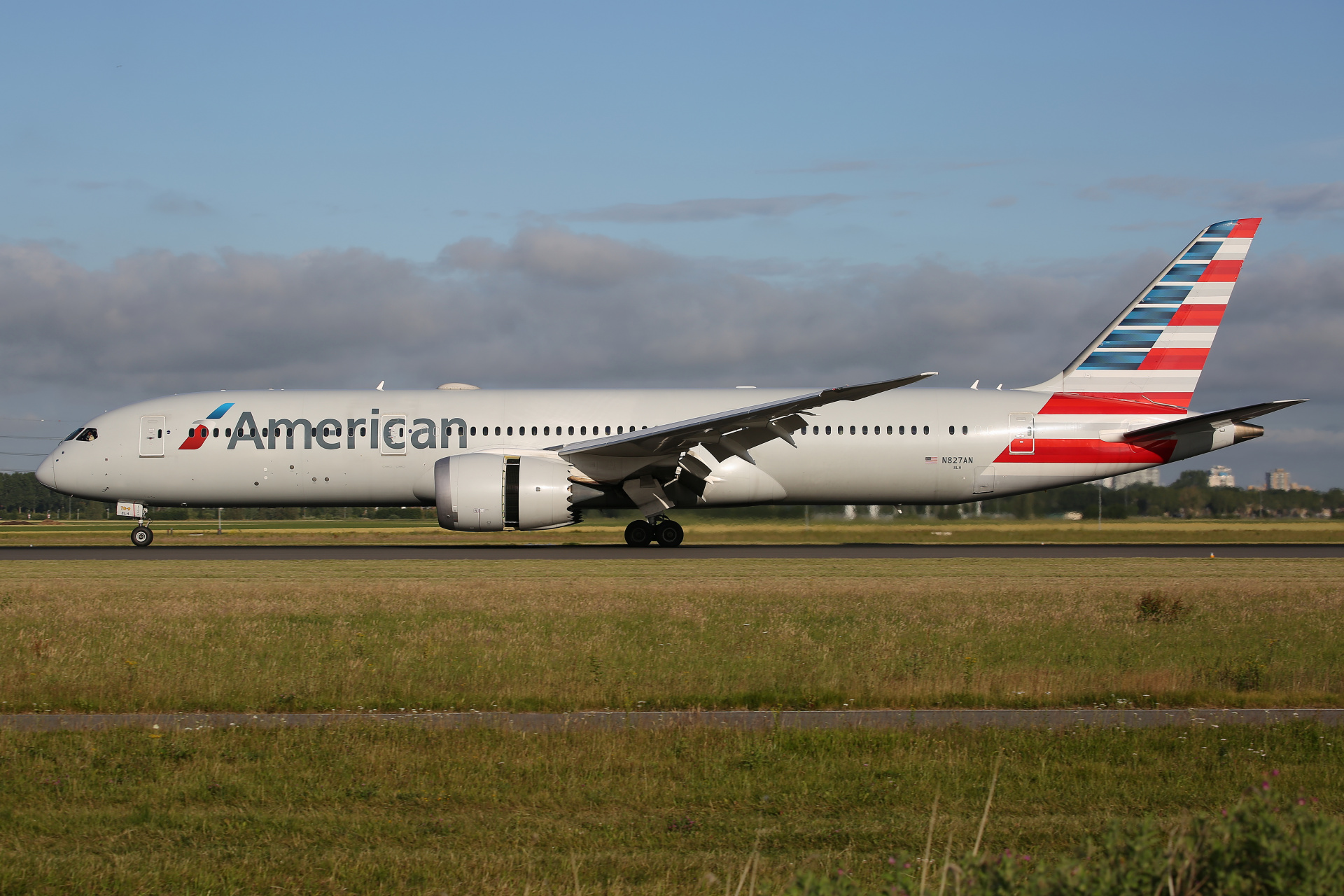 N827AN, American Airlines (Aircraft » Schiphol Spotting » Boeing 787-9 Dreamliner)