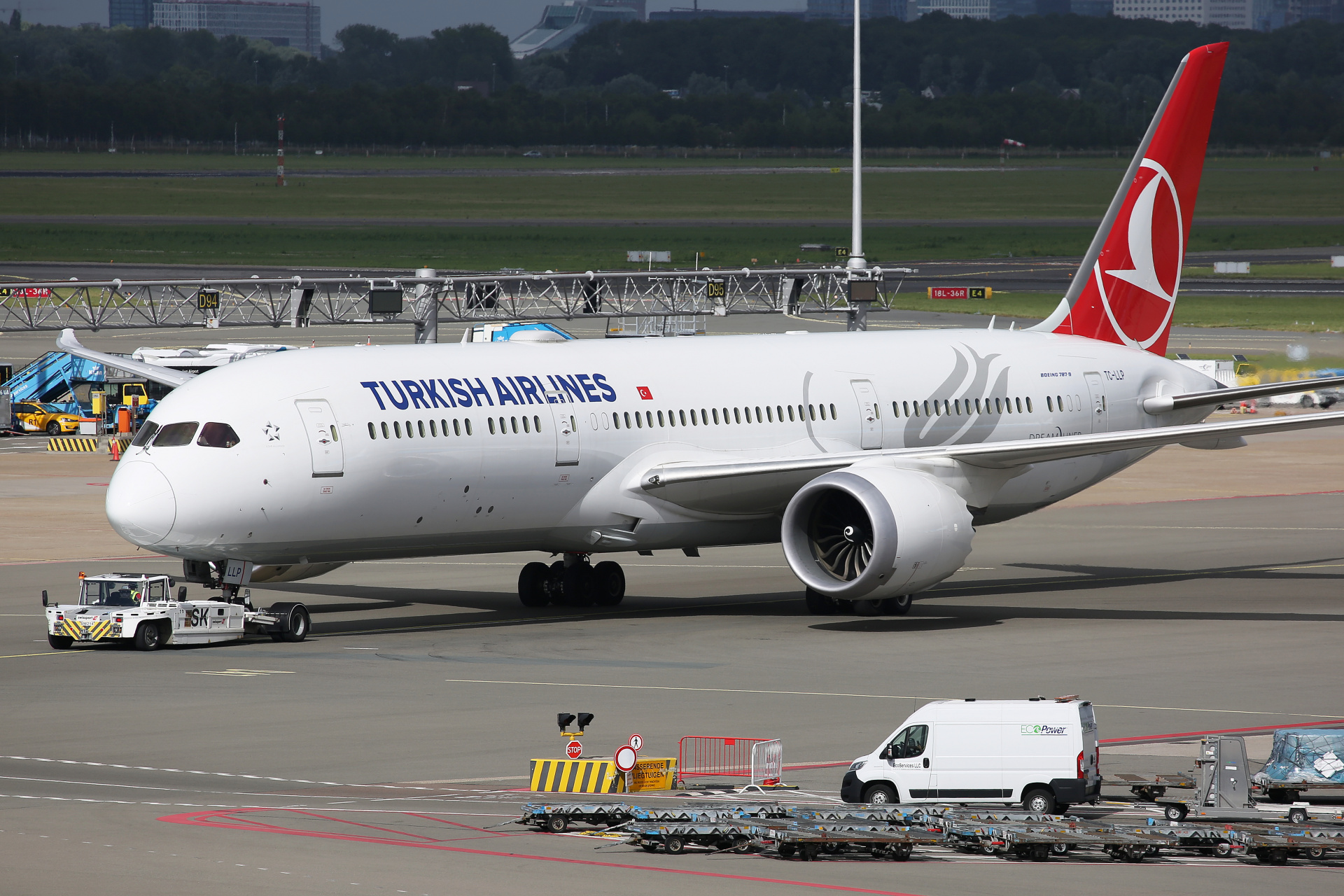 TC-LLP, THY Turkish Airlines (Samoloty » Spotting na Schiphol » Boeing 787-9 Dreamliner)