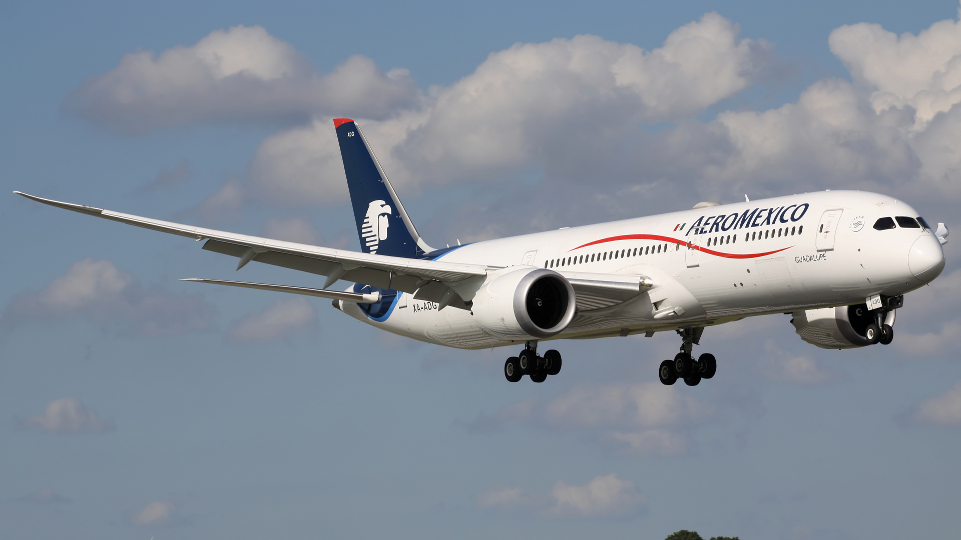 XA-ADG, AeroMexico (Samoloty » Spotting na Schiphol » Boeing 787-9 Dreamliner)