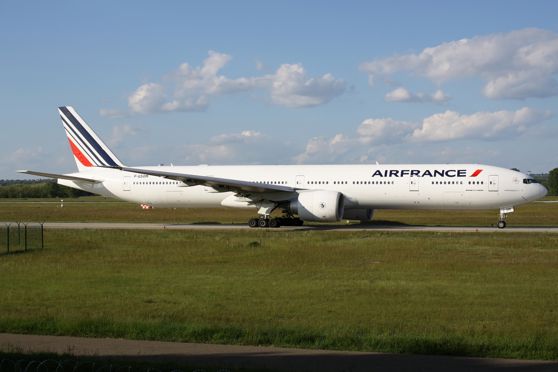 300ER, F-GSQM, Air France (Samoloty » Spotting na Ferihegy » Boeing 777-300)