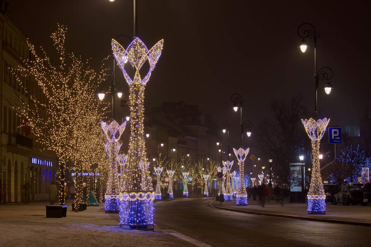 Krakowskie Przedmieście (Warszawa » Świąteczna iluminacja)