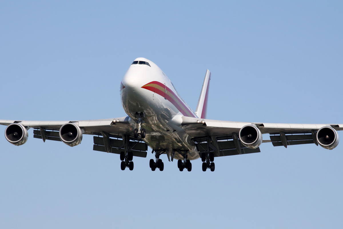 BCF, N742CK (Samoloty » Spotting na EPWA » Boeing 747-400F » Kalitta Air)