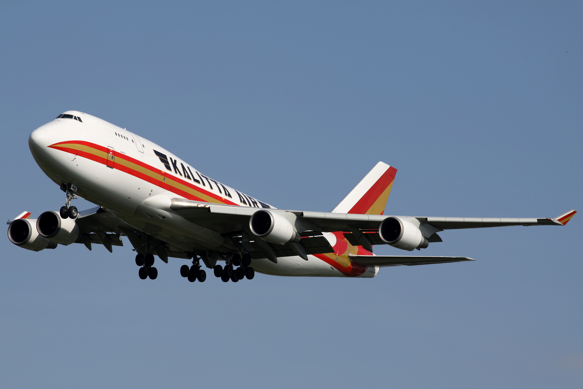 BCF, N745CK (Samoloty » Spotting na EPWA » Boeing 747-400F » Kalitta Air)