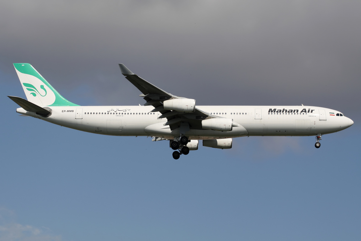 EP-MMB, Mahan Air (Aircraft » Istanbul Atatürk Airport » Airbus A340-300)