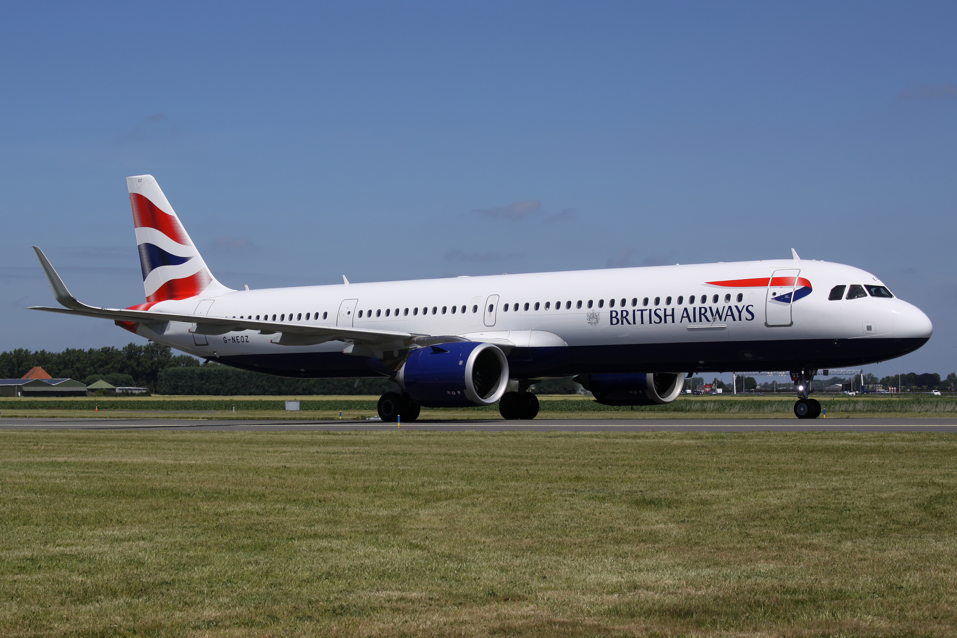 G-NEOZ, British Airways (Samoloty » Spotting na Schiphol » Airbus A321neo)