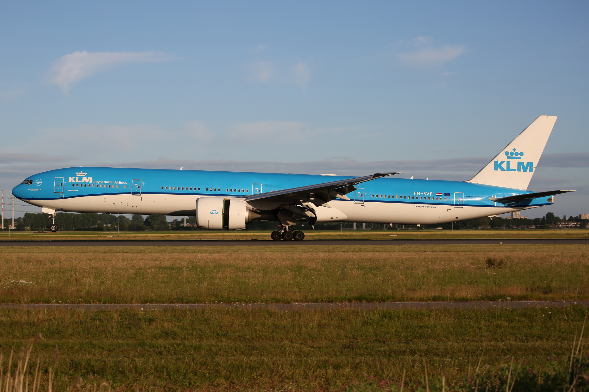 PH-BVF (Samoloty » Spotting na Schiphol » Boeing 777-300ER » KLM Royal Dutch Airlines)