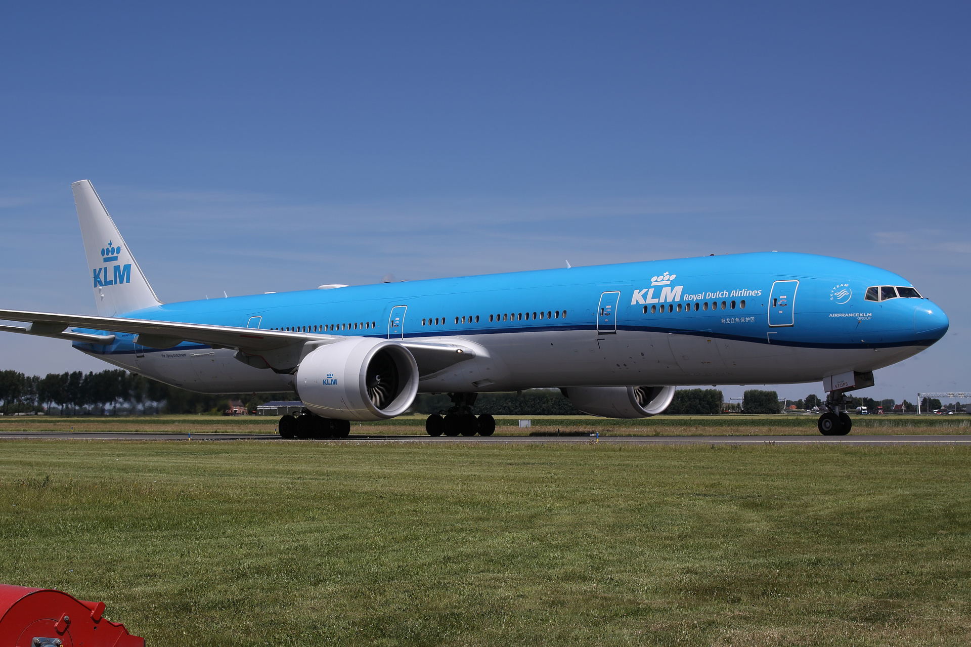PH-BVG (Samoloty » Spotting na Schiphol » Boeing 777-300ER » KLM Royal Dutch Airlines)