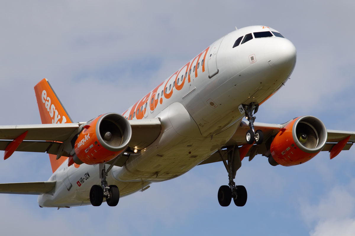 HB-JZW, EasyJet (Samoloty » Spotting w Kopenhadze Kastrup » Airbus A319-100)