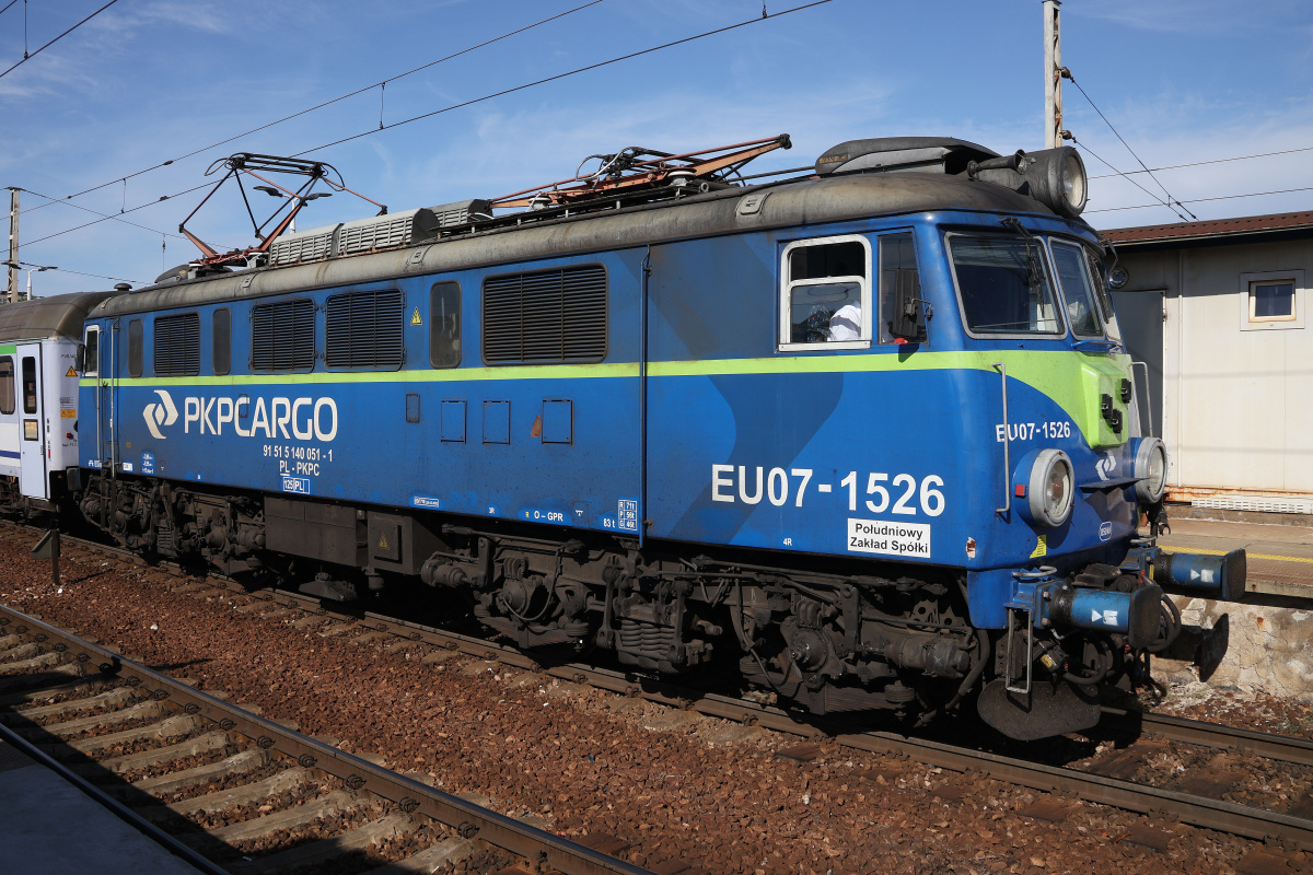 EU07-1526 (Vehicles » Trains and Locomotives » Pafawag 4E)