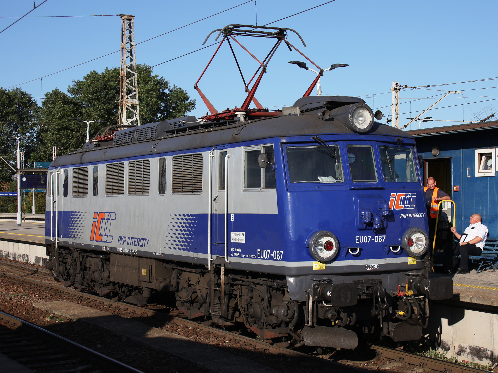 EU07-067 (Vehicles » Trains and Locomotives » Pafawag 4E)