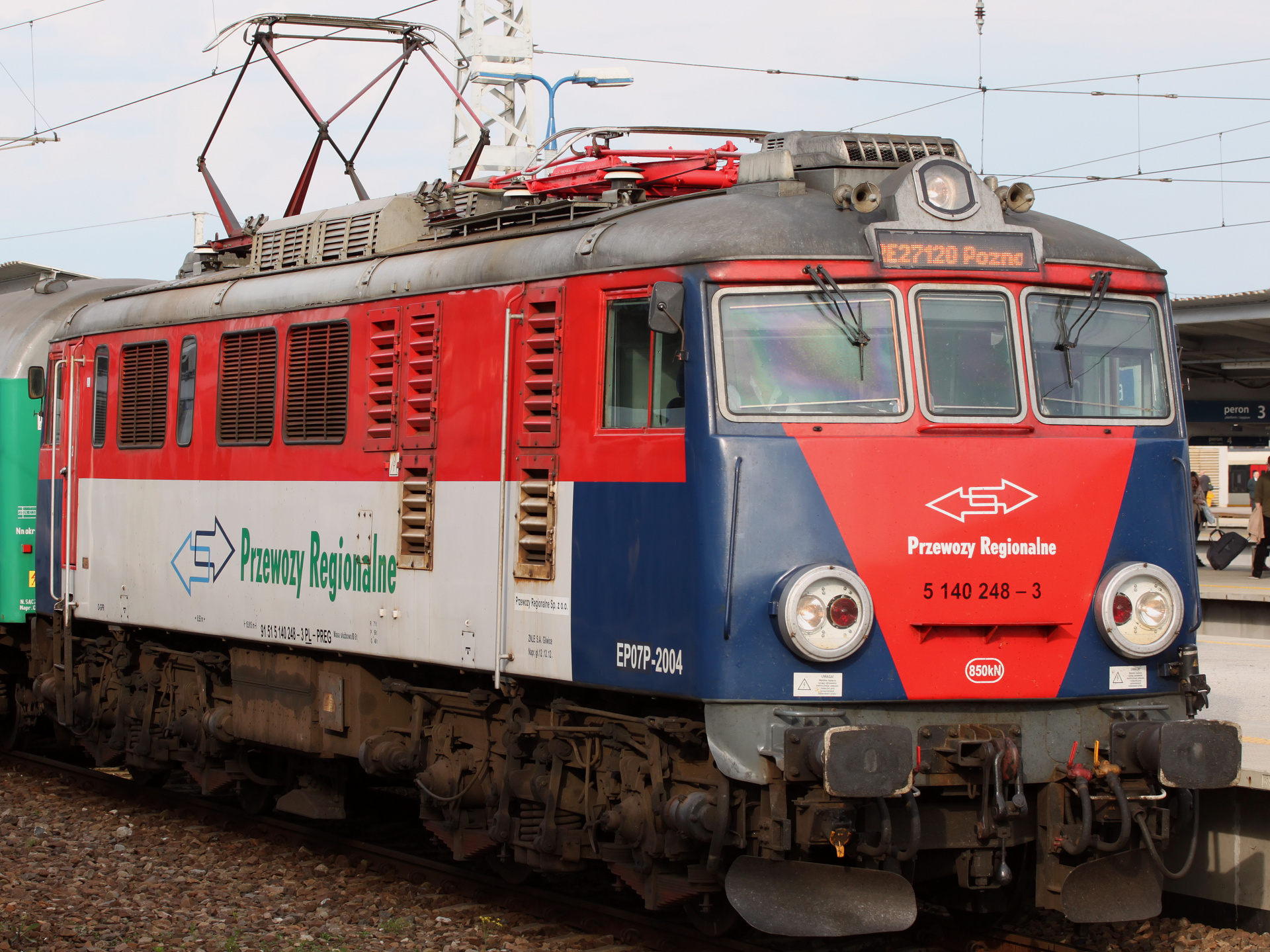 EP07P-2004 (Vehicles » Trains and Locomotives » Pafawag 4E)