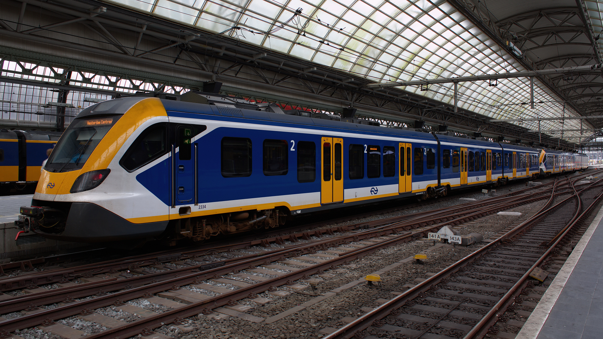 CAF Civity (SNG) 2334 (Travels » Amsterdam » Vehicles » Trains and Locomotives)